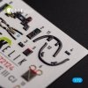KELIK K72124 MIRAGE III CJ - interior 3D decals for SpecialHobby kit 1/72